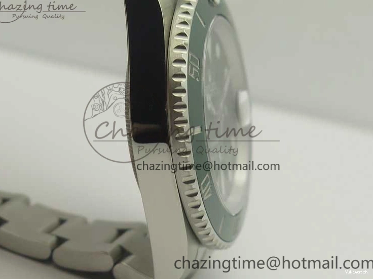Best Edition Free LV Cover) SA3135( R Green DJF Ceramic SS on Bracelet 116610 1:1 Submariner 0514